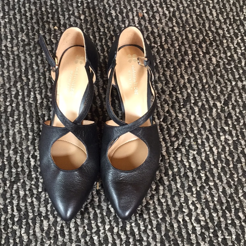 Black high heels
